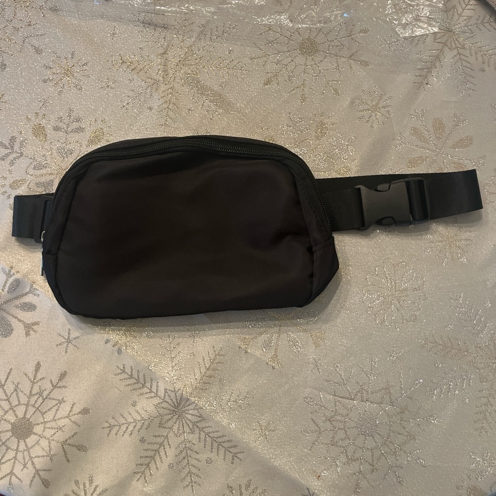Black Fanny Pack Bag